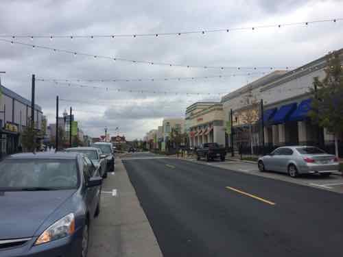 Another street in the core of the retail area 