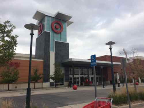 Target is among the many big box stores at Stapleton