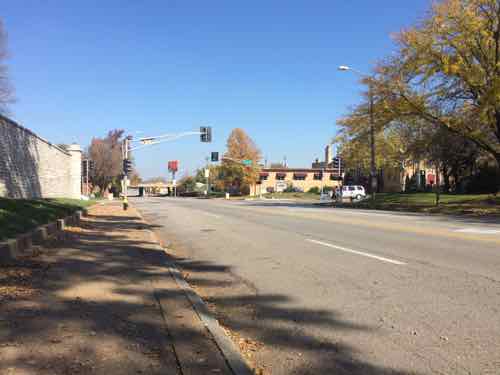 Tower Grove Ave looking North toward Shaw