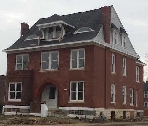 House at Delmar & Pendleton  being renovated 