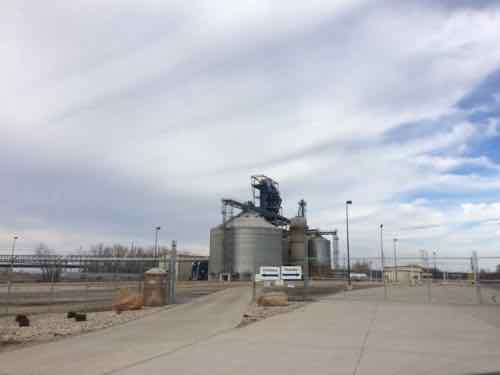 Industry at the end of the road, no access to I-70 or the new bridge -- yet. 