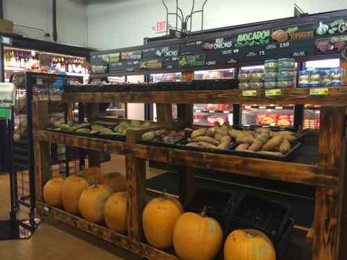 Some produce near frozen foods