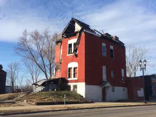 1495 Stewart Pl, built in 1890, was condemned 12/24/2013 -- over a year ago.