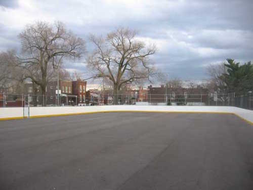 This rink in Mt. Pleasant Park was one issue during the campaign, none of us in the immediate area asked for this in the park -- it just appeared, 