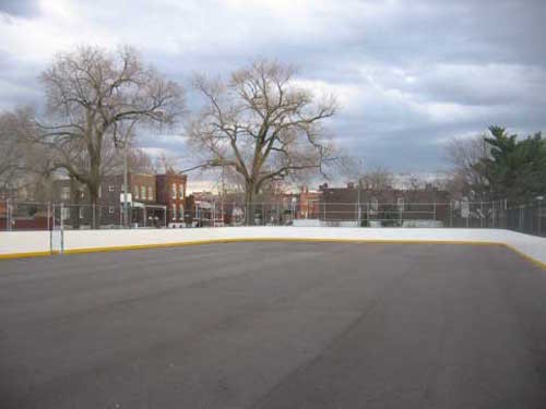 This rink in Mt. Pleasant Park was one issue during the campaign, none of us in the immediate area asked for this in the park -- it just appeared,