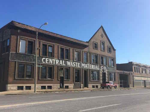 These buildings are part of the same district on the National Register. 