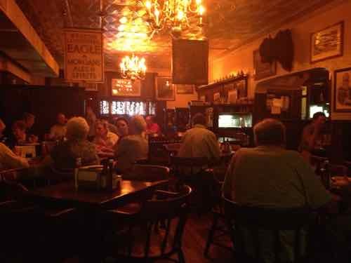 Smoke-free interior of O'Connell's Pub in July 2013