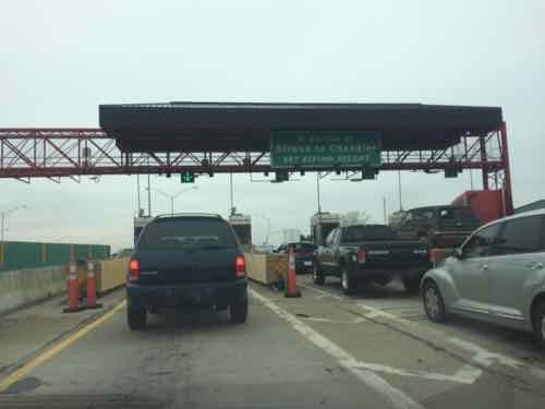 Those of us not using a prepaid PIKEPASS had to stop at toll plazas to pay in cash. Those using PIKEPASS save time and 5%.