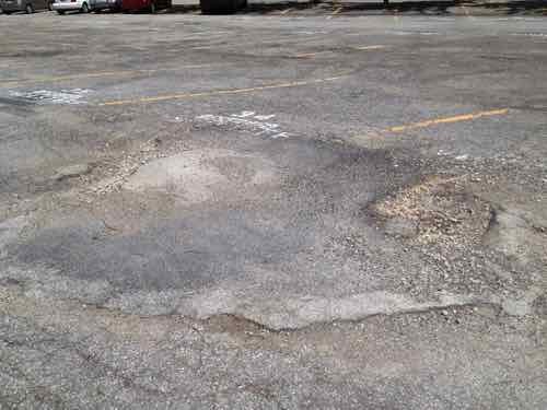 Paving issues, from May 2013