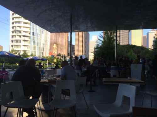 The Congress for the New Urbanism/CNU23 closing party was at the self-serve end of the building