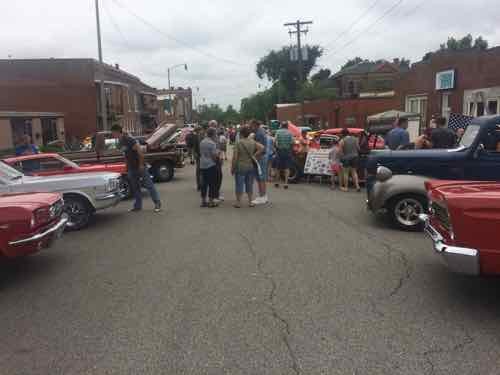 It was the day before Father's Day, they were hosting their annual car show. 