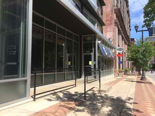 Empire Pizza was in the space originally opened as Bridge & Tunnel Pizza.