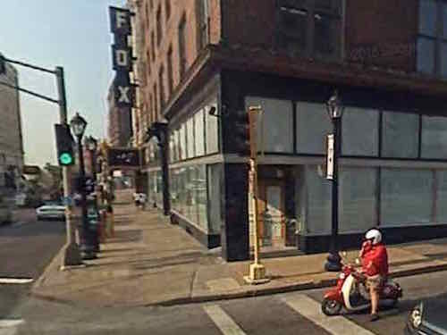 Google Streetview captured me on my scooter in September 2007