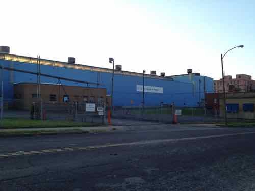 Part of the work is on the adjacent site where this massive US Metals building used to be. 