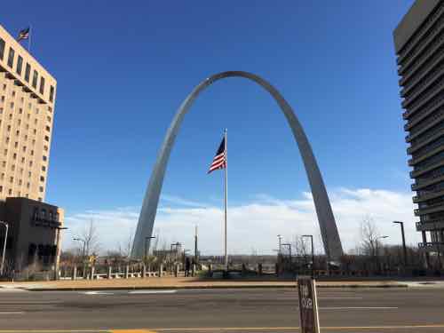 The current view looking East from the Old Courthouse