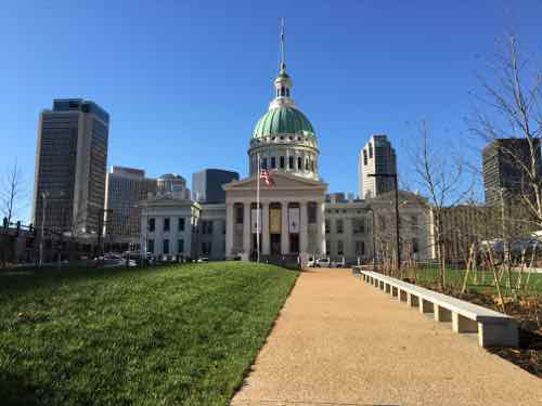 Closer, from the North center walkway