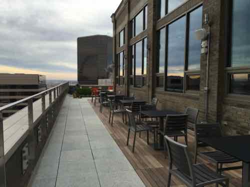 The top floor & roof are all wheelchair accessible. Thus us the East side which has a great view of downtown and...