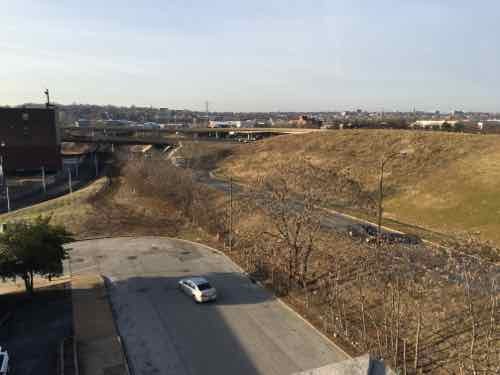 The EB highway off ramp could end at 21st & Clark