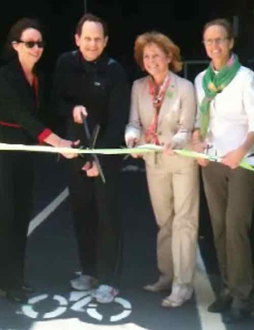 The ribbon was cut just after 10am on April 28, 2011