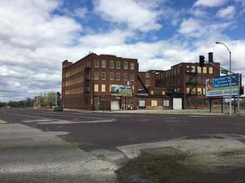 Corner pf Jefferson & Cass, April 1, 2016