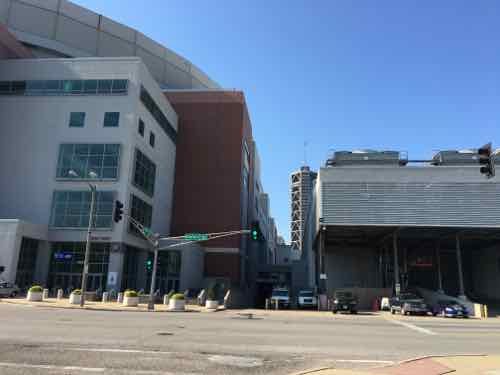 Similar view looking South at what was 7th St