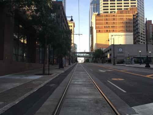 Looking South in the CBD