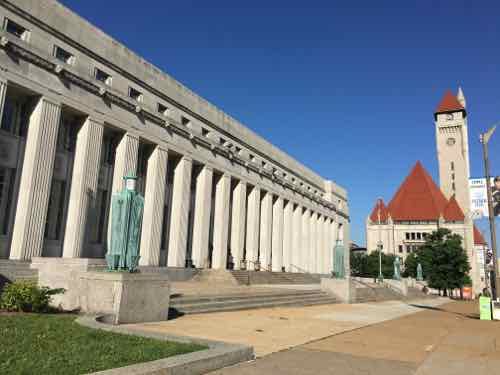 The Main Post Office at 1720 Market opened in 1937