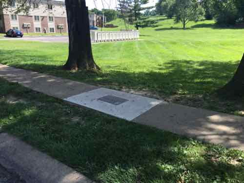 We visited again on Sunday 9/7/16; more than a year later, the concrete still appears new