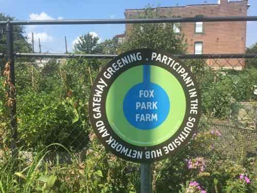 Fox Park Farm is now of many community gardens in St. Louis