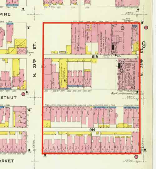 1909 Sanborn fire insurance map