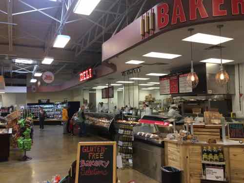 The deli and bakery in the Columbia MO Lucky's Market