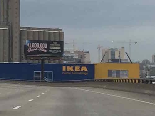 IKEA as seen on WB I-64
