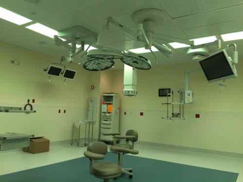 The main operating room